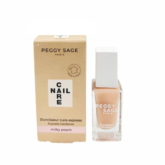 PEGGY SAGE NAIL CARE DURCISSEUR INDURENTE CURA EXPRESS MILKY PEACH 11ML - Professional Look