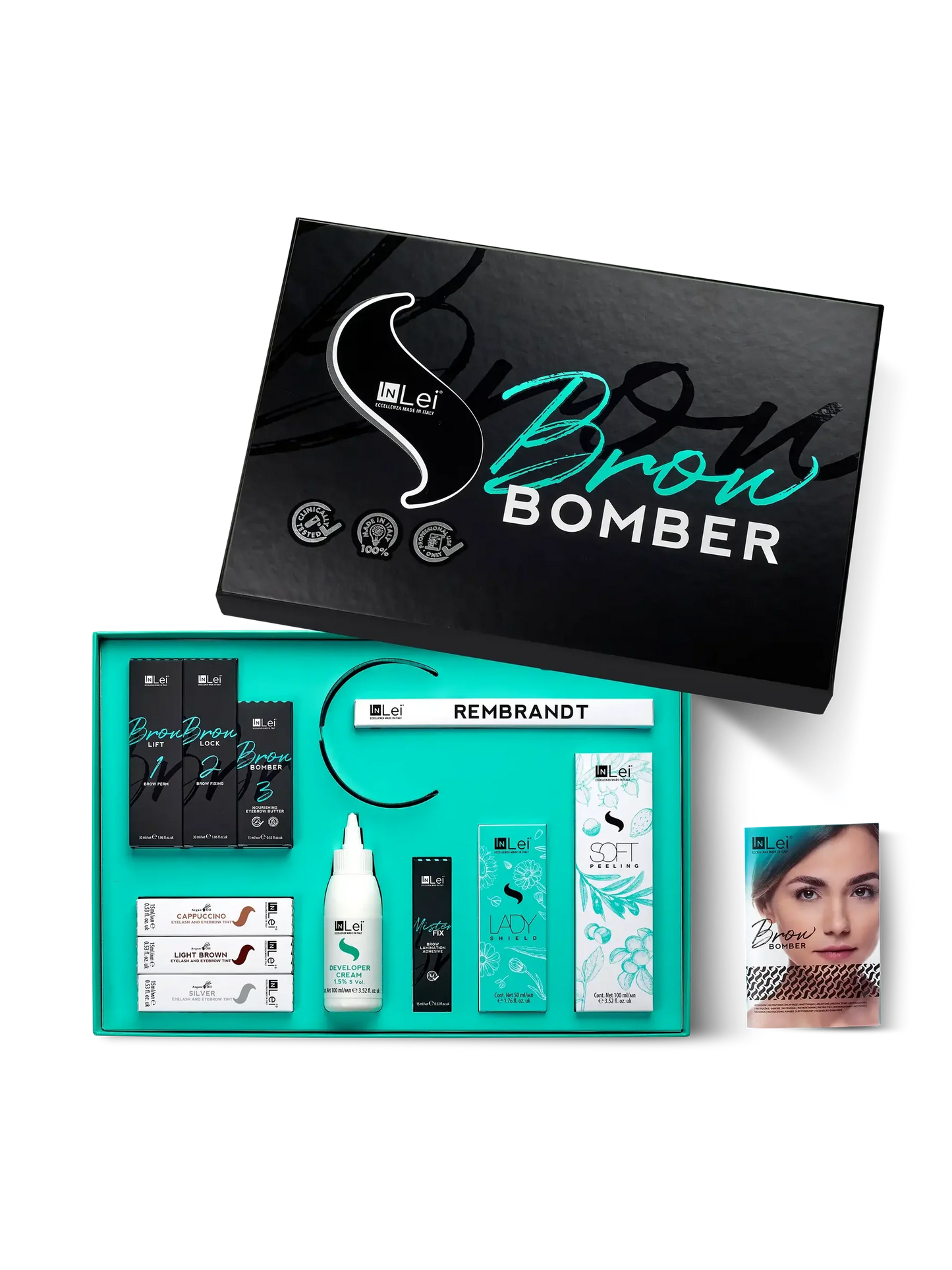 IN LEI KIT BROW BOMBER SET PROFESSIONALE PER LAMINAZIONE SOPRACCIGLIA