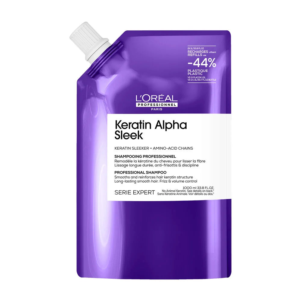 L'OREAL PROFESSIONAL KERATIN ALPHA SLEEK SHAMPOO - Professional Look