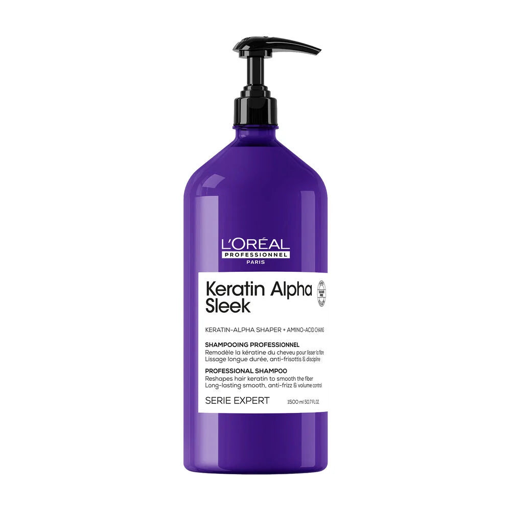 L'OREAL PROFESSIONAL KERATIN ALPHA SLEEK SHAMPOO - Professional Look