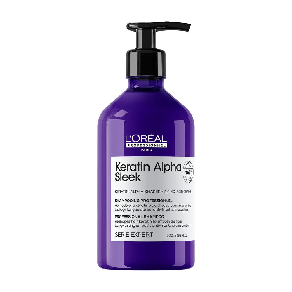 L'OREAL PROFESSIONAL KERATIN ALPHA SLEEK SHAMPOO - Professional Look