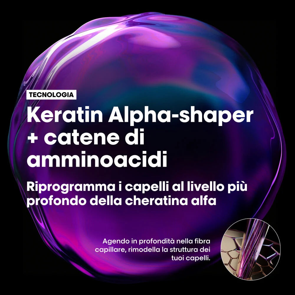 L'OREAL PROFESSIONAL KERATIN ALPHA SLEEK SHAMPOO - Professional Look