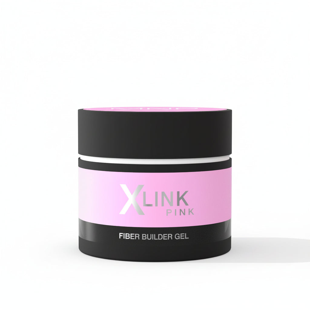 MNP XLINK FIBER BUILDER GEL PINK - Professional Look