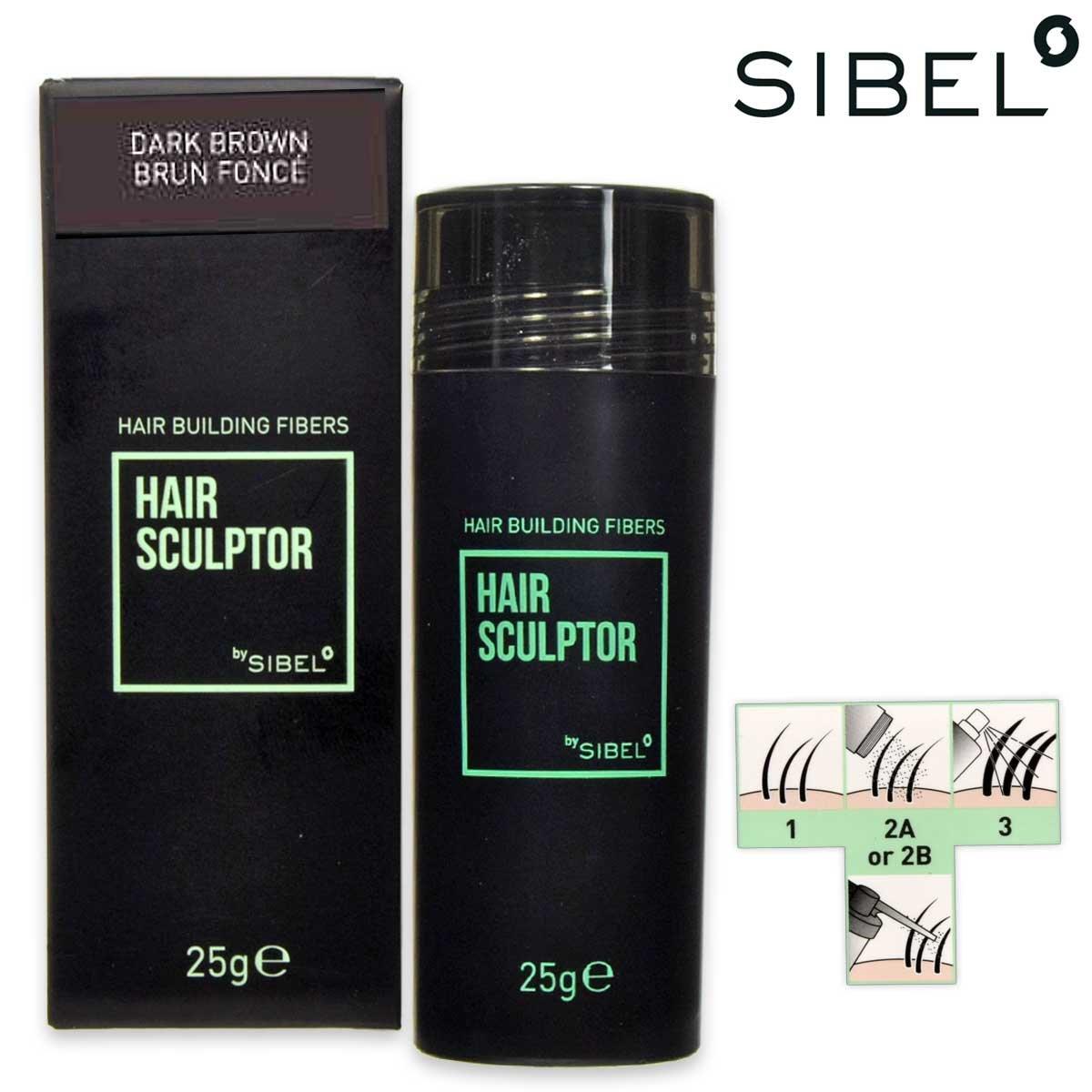 HAIR SCULPTOR - FIBRE IN POLVERE PER INSPENSSIMENTO 25GR