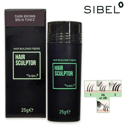 HAIR SCULPTOR - FIBRE IN POLVERE PER INSPENSSIMENTO 25GR