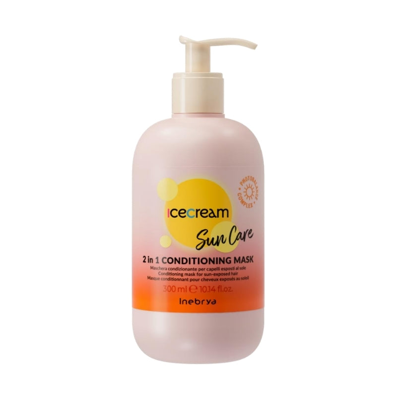INEBRYA ICE CREAM SUN CARE  2in1 CONDITIONING MASK 300ML
