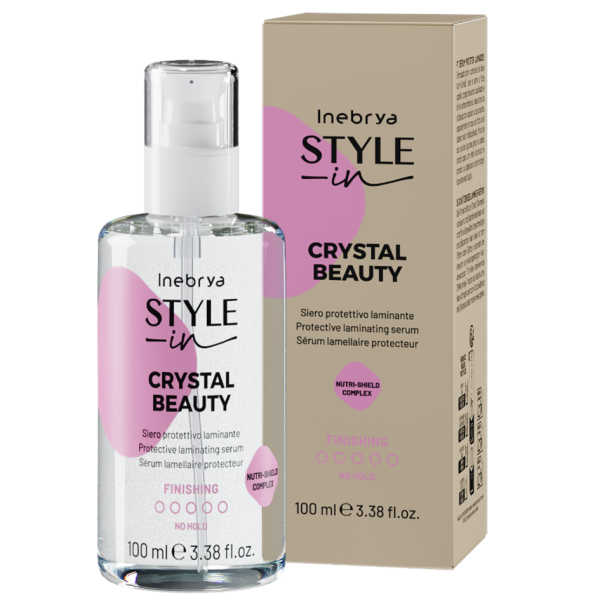 INEBRYA STYLE-IN CRYSTAL BEAUTY FLUIDO LUCIDANTE PER CAPELLI 100ML - Professional Look
