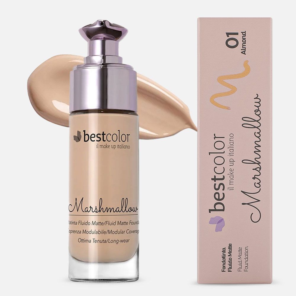 BEST COLOR FONDOTINTA FLUIDO MATTE MARSHMALLOW - Professional Look