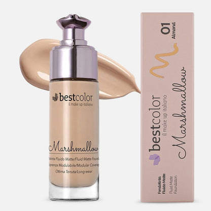 BEST COLOR FONDOTINTA FLUIDO MATTE MARSHMALLOW - Professional Look