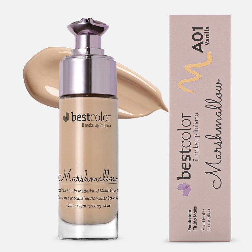 BEST COLOR FONDOTINTA FLUIDO MATTE MARSHMALLOW - Professional Look