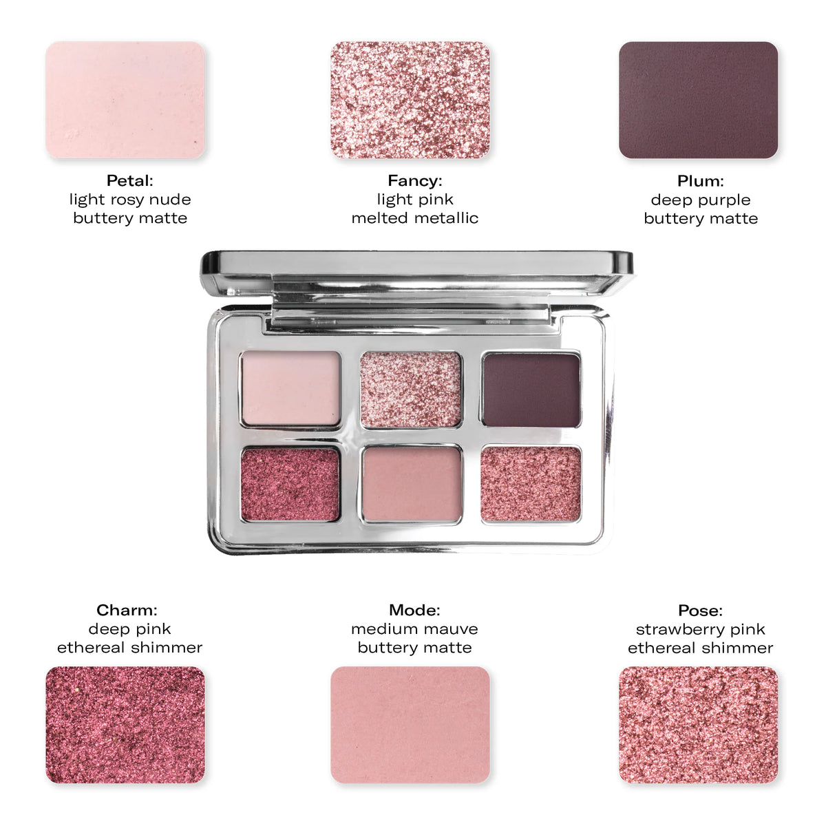 MESAUDA PALETTE COLOUR THEORY - 102 MAUVE ATELIER
