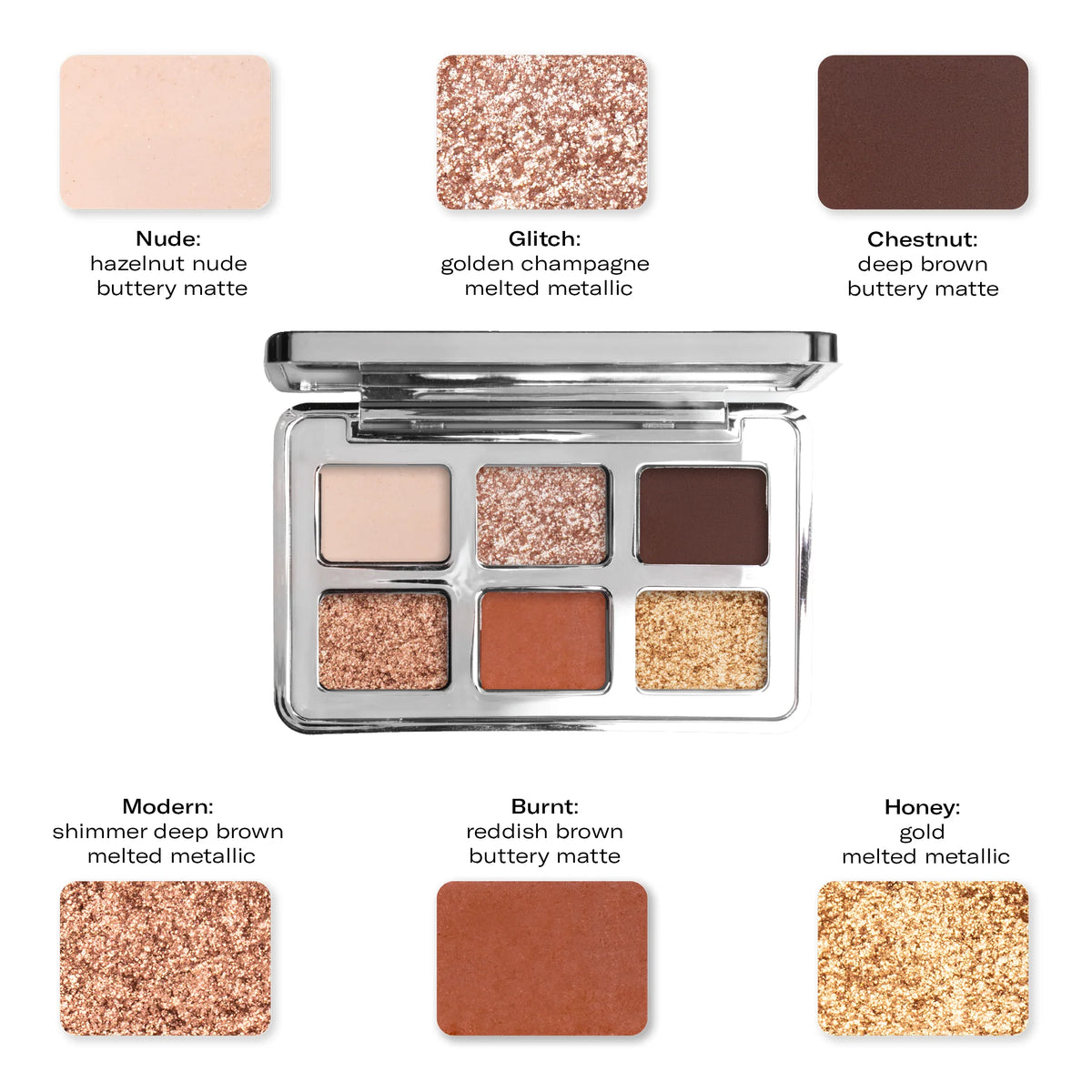 MESAUDA PALETTE COLOUR THEORY - 103 BRONZE FOIL