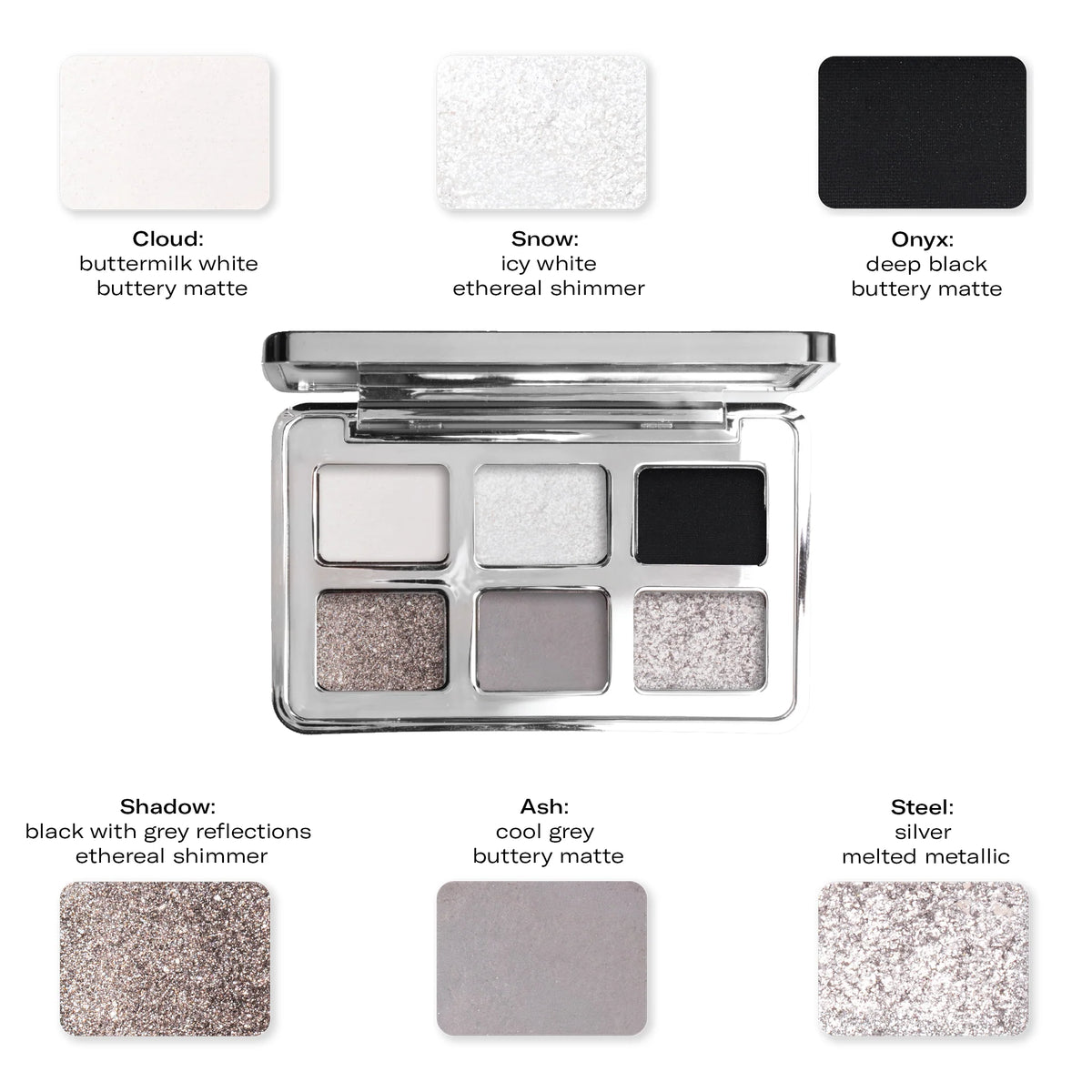 MESAUDA PALETTE COLOUR THEORY - 105 OBSIDIAN VEIL