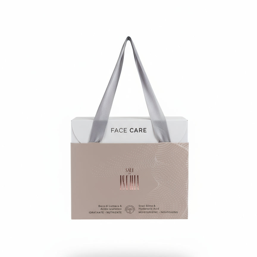 SALI DI ISCHIA COFANETTO FACE CARE CREMA VISO BAVA DI LUMACA E STICK LABBRA