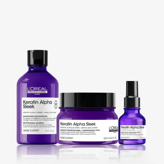 L'OREAL PROFESSIONAL TRATTAMENTO KERATIN SHAMPOO 300ML + MASCHERA 250ML + SIERO 50ML