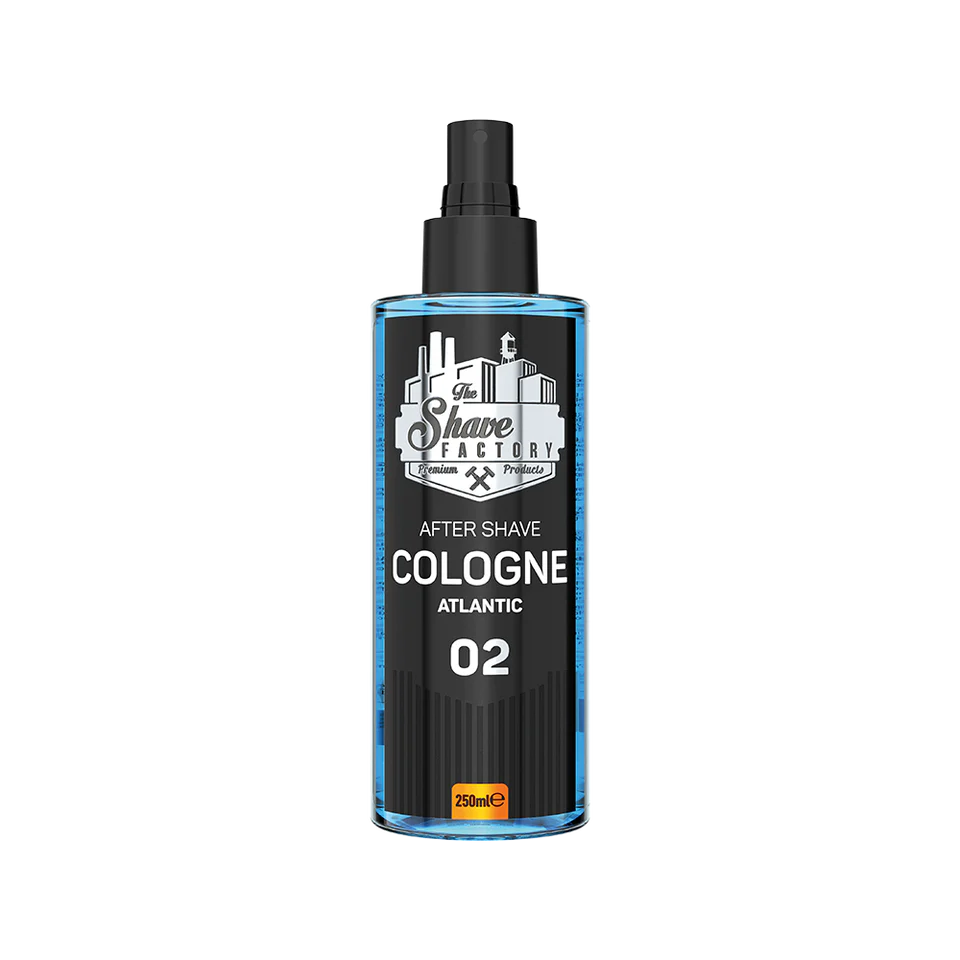 THE SHAVE FACTORY AFTERSHAVE COLOGNE ATLANTIC 02 250 ML - Professional Look
