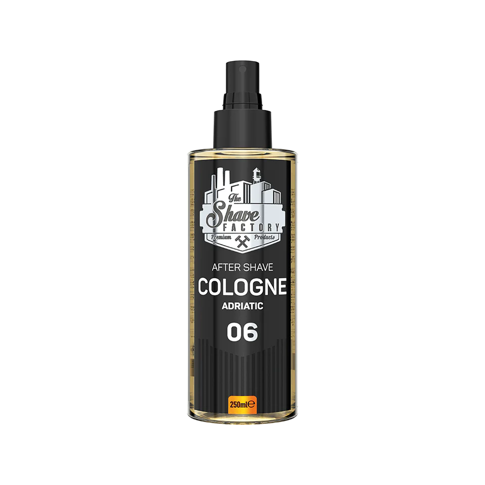 THE SHAVE FACTORY AFTERSHAVE COLOGNE ADRIATIC 06 250ML - Professional Look