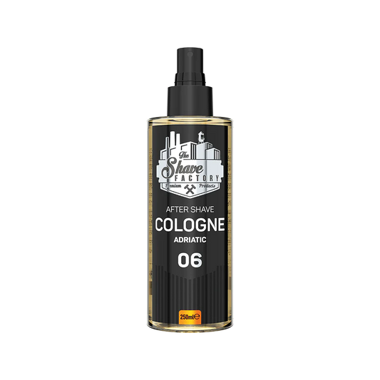 THE SHAVE FACTORY AFTERSHAVE COLOGNE ADRIATIC 06 250ML - Professional Look