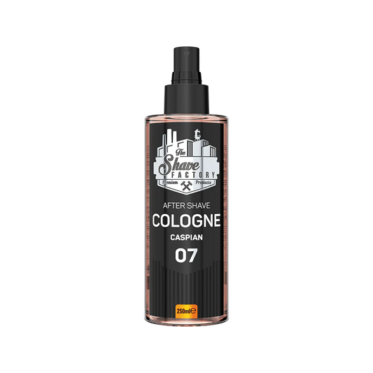 THE SHAVE FACTORY AFTERSHAVE COLOGNE CASPIAN 07 250ML - Professional Look