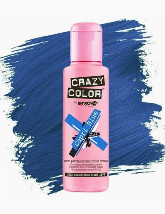 CRAZY COLOR - CAPRI BLUE - Professional Look