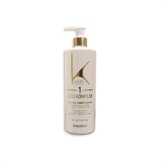 Keratin Structure Liss Komplex Alkaline Shampoo 1 500ml - Professional Look