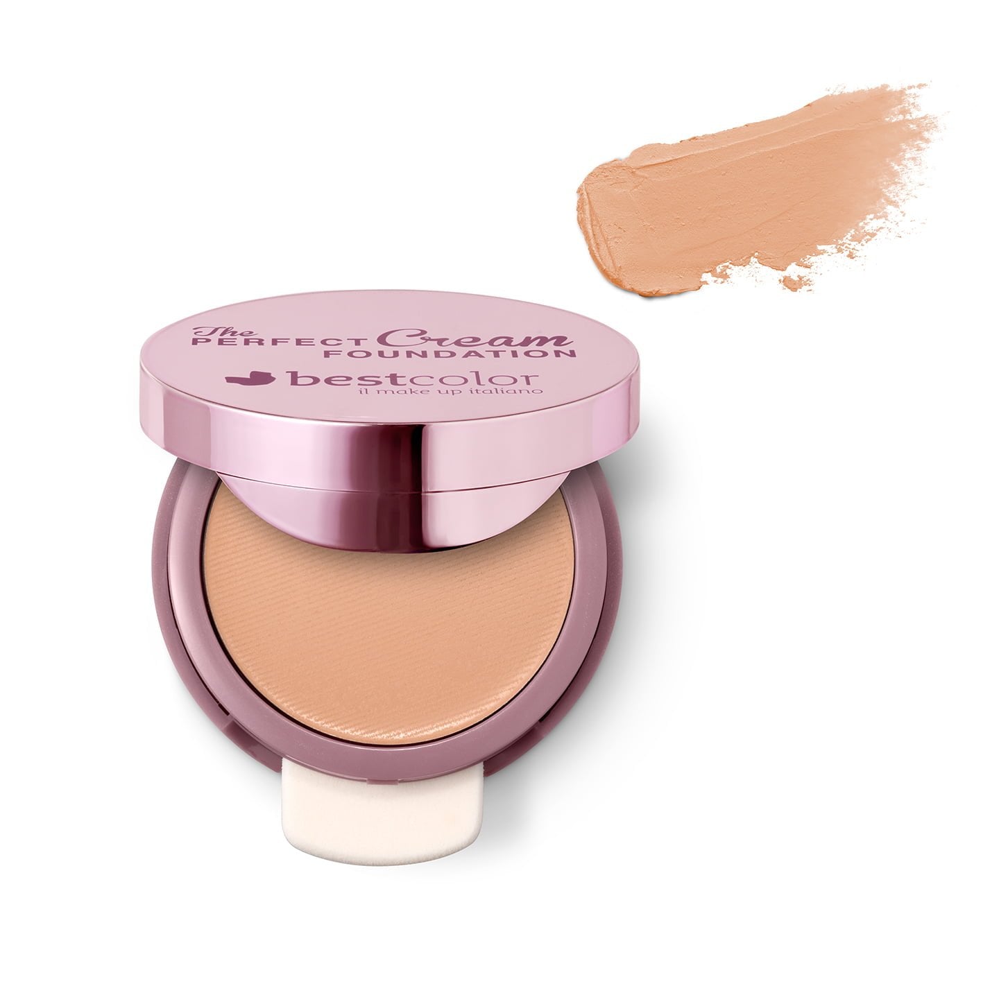 BEST COLOR FONDOTINTA THE PERFECT CREAM FOUNDATION COMPATTO - Professional Look