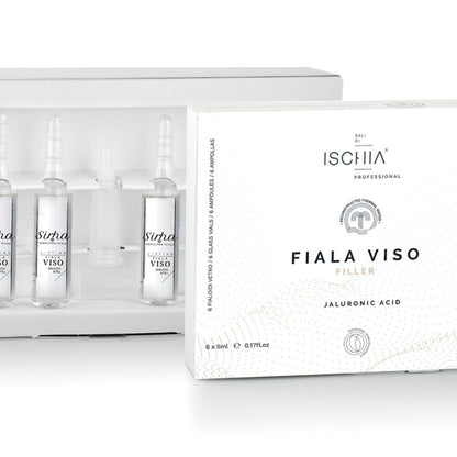 SALI DI ISCHIA FIALE VISO FILLER ACIDO IALURONICO 6PZX5ML
