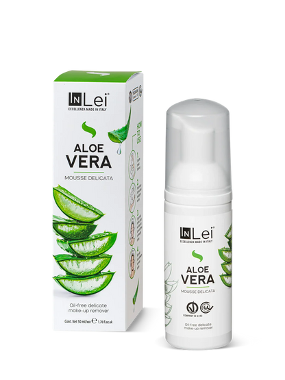 IN LEI MOUSSE ALOE VERA MIX STRUCCANTE TONIFICANTE PER CIGLIA, SOPRACCIGLIA E VISO