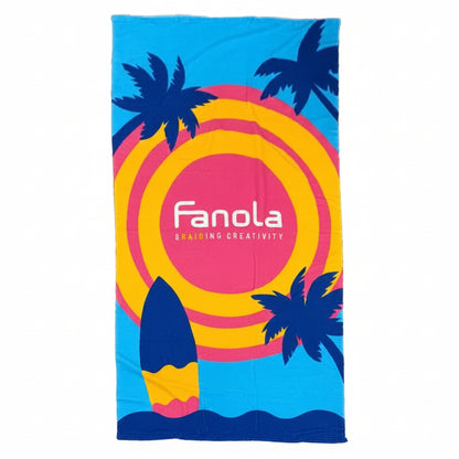 FANOLA FAN BEACH SUMMER KIT - SHAMPOO 350ML + MASCHERA 250ML + OLIO 100ML+ IN OMAGGIO ASCIUGAMANO - Professional Look