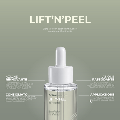 SALI DI ISCHIA ACTIVE SERUM - LIFT’N’PEEL 30ML - Professional Look