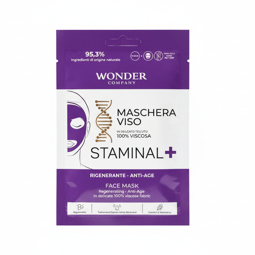 WONDER COMPANY MASCHERA VISO STAMINAL+ TNT - Professional Look