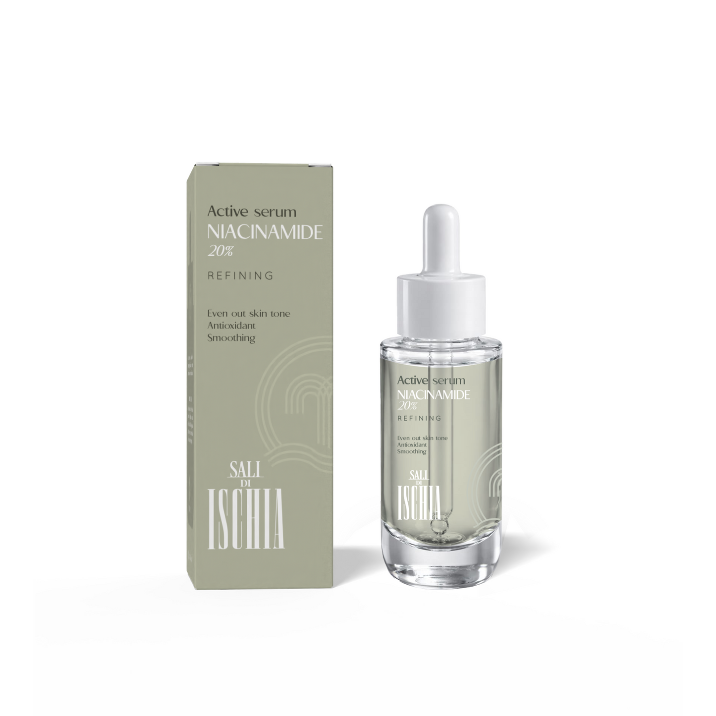 SALI DI ISCHIA ACTIVE SERUM - NIACINAMIDE 20% 30ML - Professional Look
