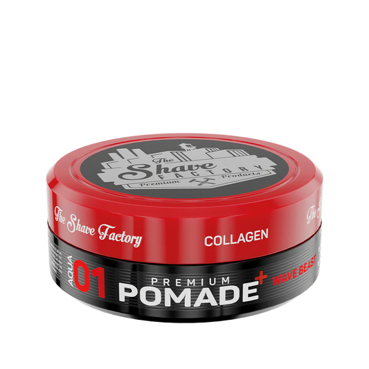 THE SHAVE FACTORY PREMIUM POMADE WAVE BEAST 01 - 150ML - Professional Look