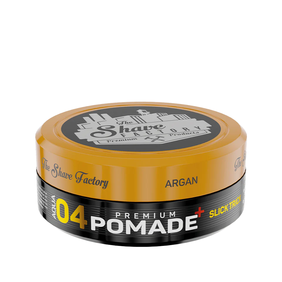 THE SHAVE FACTORY PREMIUM POMADE SLICK TRICK 04  - 150ML - Professional Look