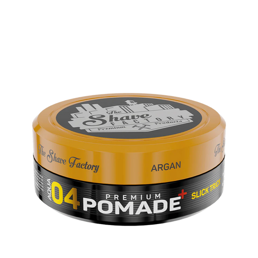 THE SHAVE FACTORY PREMIUM POMADE SLICK TRICK 04  - 150ML - Professional Look