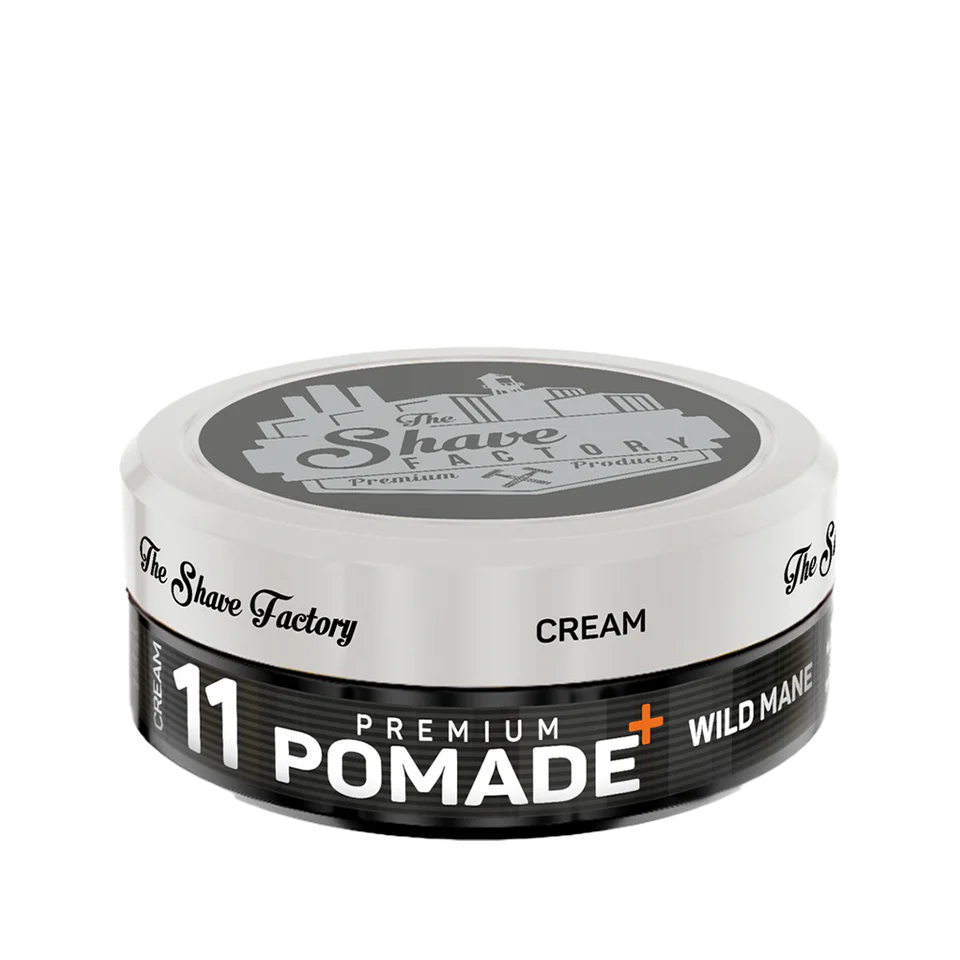 THE SHAVE FACTORY PREMIUM POMADE WILD MANE 11 - 150ML - Professional Look