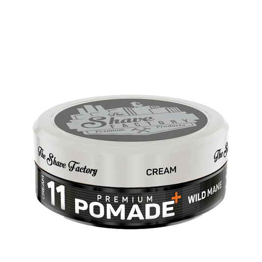 THE SHAVE FACTORY PREMIUM POMADE WILD MANE 11 - 150ML - Professional Look