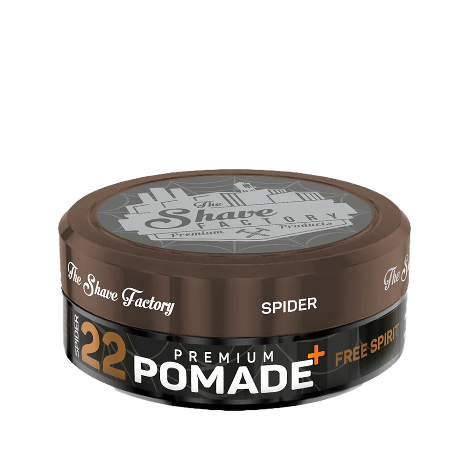 THE SHAVE FACTORY PREMIUM POMADE FREE SPIRIT 22  - 150ML - Professional Look