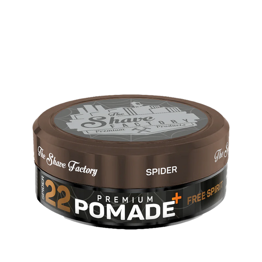 THE SHAVE FACTORY PREMIUM POMADE FREE SPIRIT 22  - 150ML - Professional Look