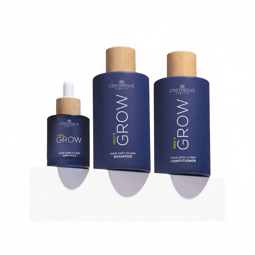 COCOSOLIS KIT GROW MEN'S HAIR SHAMPOO 250ML + CONDITIONER 250ML + SIERO 100ML