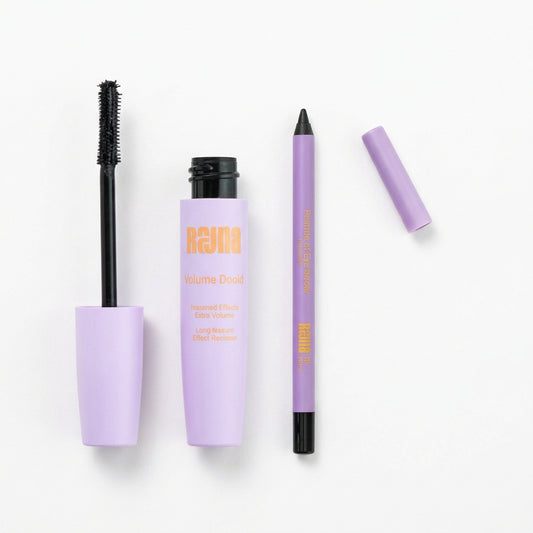 NEJHA COMBO EYE MASCARA VOLUME + MATITA OCCHI - 01 BLACK