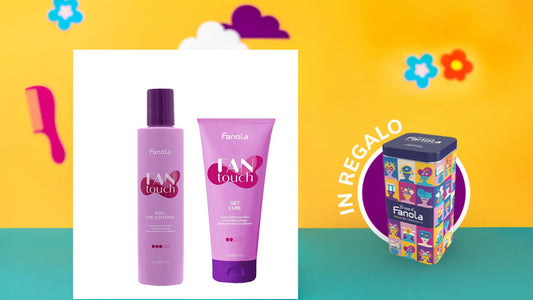 FANOLA KIT FEEL THE CONTROL + GET CURL + OMAGGIO LATTA