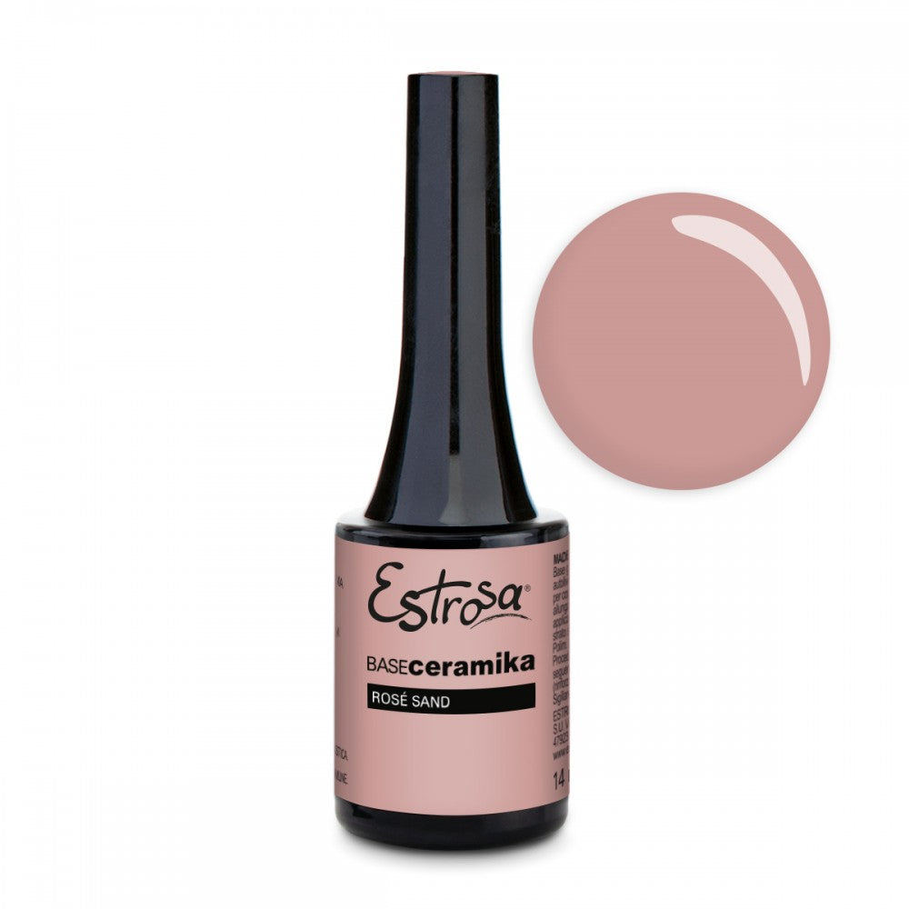 ESTROSA BASE CERAMIKA GEL BUILDER ROSE' SAND 14ML