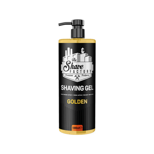 THE SHAVE FACTORY SHAVING GEL GOLDEN 1000 ML - Professional Look