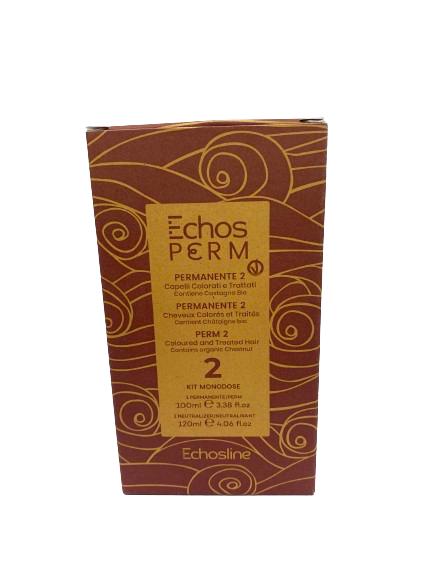 ECHOSLINE PERMANENTE CAPELLI COLORATI E TRATTATI P2 MONODOSE