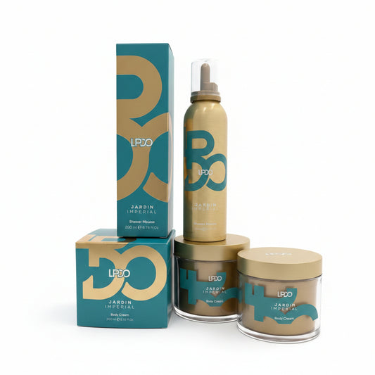 LPDO KIT JARDIN IMPERIAL SHOWER MOUSSE 200ML + BODY CREAM 200ML - Professional Look