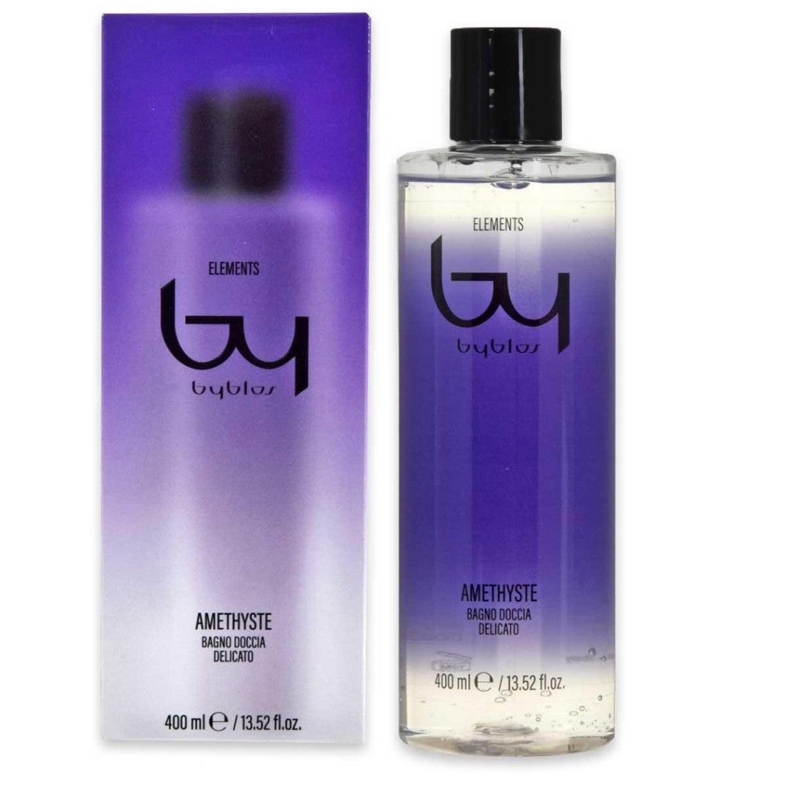 BYBLOS BAGNO DOCCIA DELICATO - AMETHYSTE 400ML - Professional Look