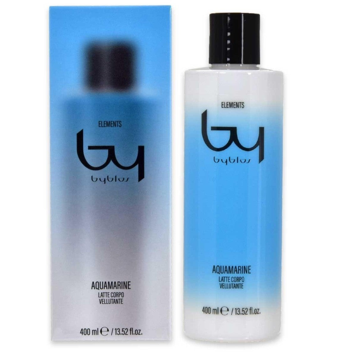 BYBLOS LATTE CORPO VELLUTANTE - AQUAMARINE 400ML - Professional Look