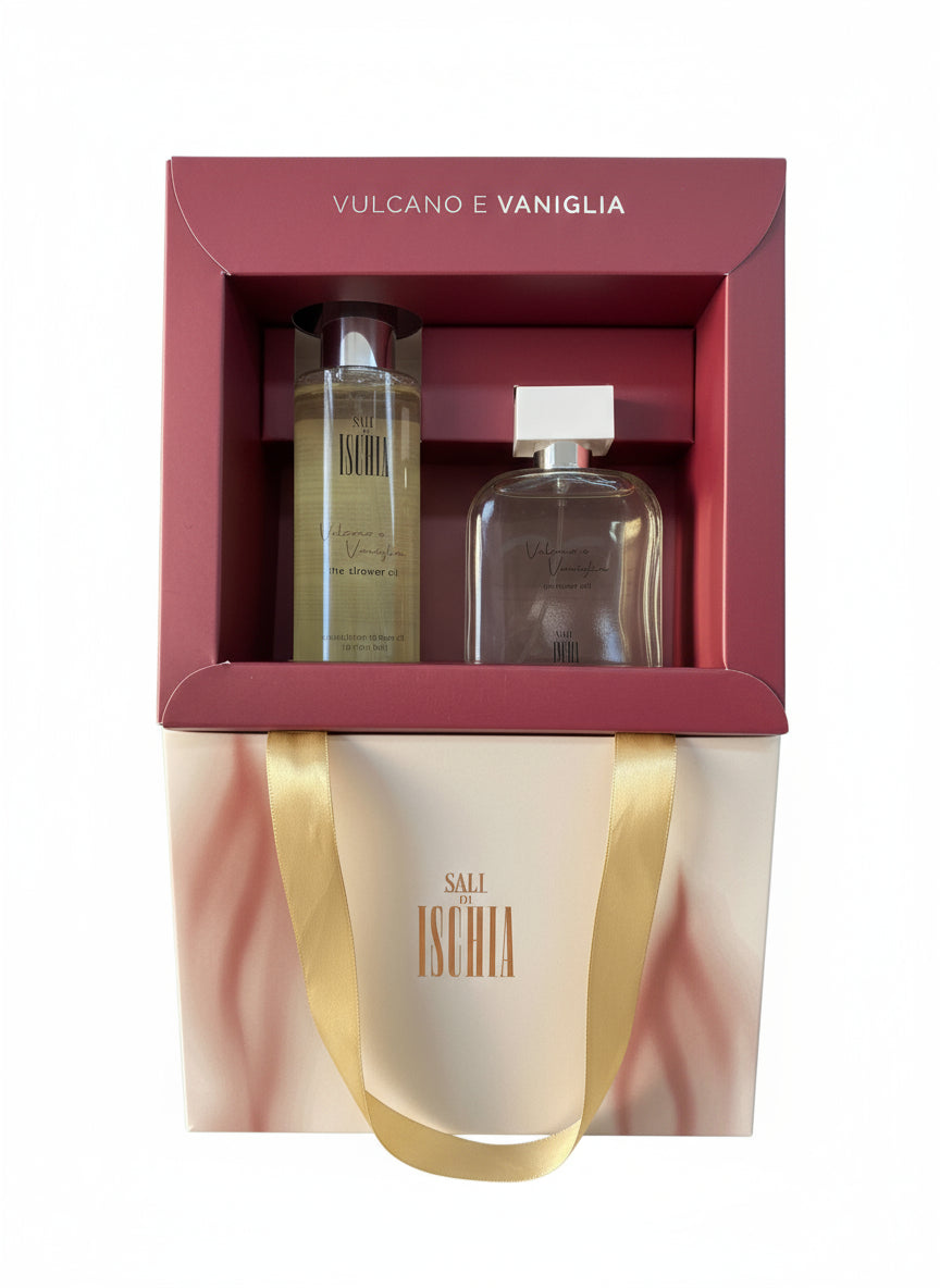 SALI DI ISCHIA COFANETTO VULCANO E VANIGLIA