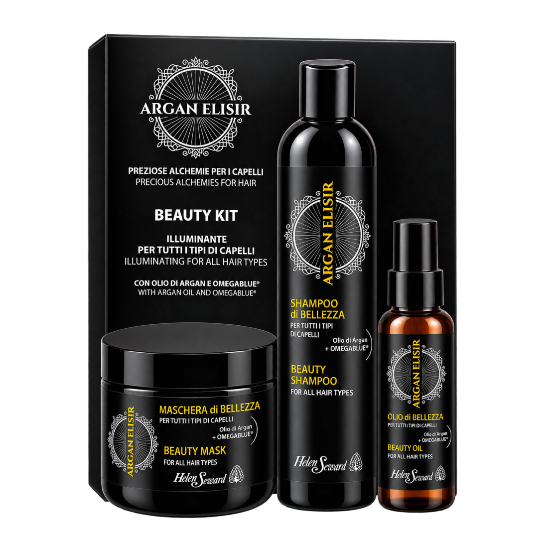HELEN SEWARD BEAUTY KIT ARGAN ELISIR